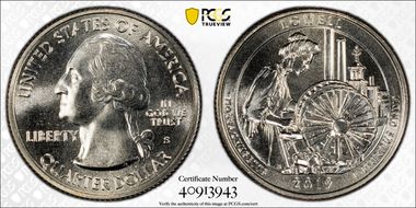 2019-S 25C Lowell NP MS67