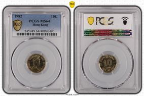 1982 10C MS64