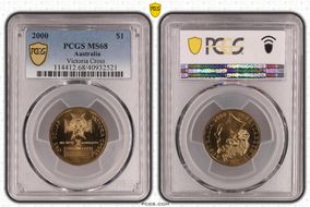 2000 $1 Victoria Cross MS68