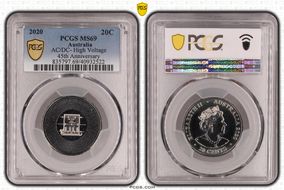 2020 20C AC/DC- High Voltage 45th Anniversary MS69