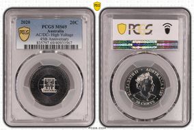 2020 20C AC/DC- High Voltage 45th Anniversary MS69