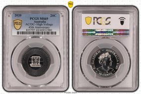 2020 20C AC/DC- High Voltage 45th Anniversary MS69