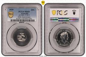 2020 20C AC/DC- T.N.T 45th Anniversary MS69