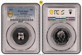 2021 20C AC/DC- For Those About To Rock 40th Ann MS69