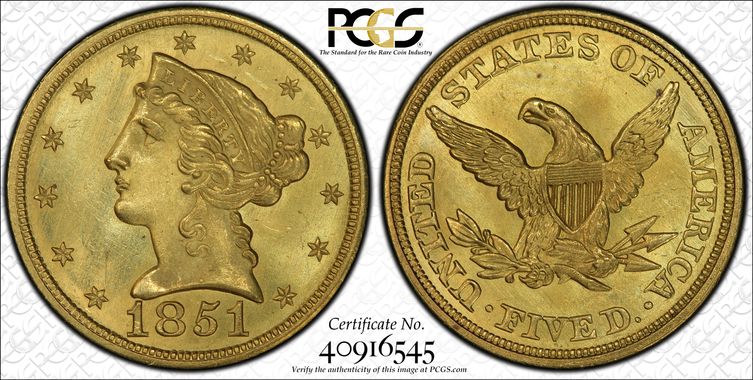 Cert 40916545 - Coin Image