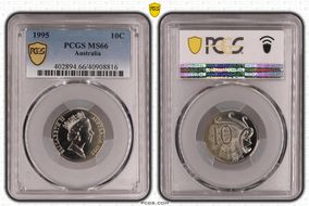 1995 10C MS66