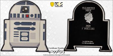 2020 $2 Chibi - R2-D2 Colorized PR70DCAM