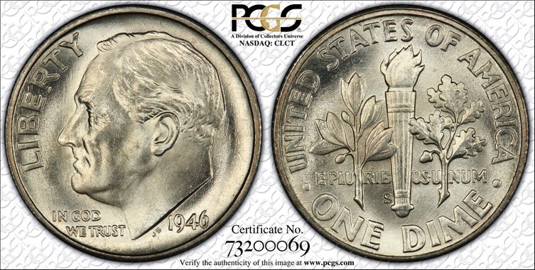 Cert 73200069 - Coin Image