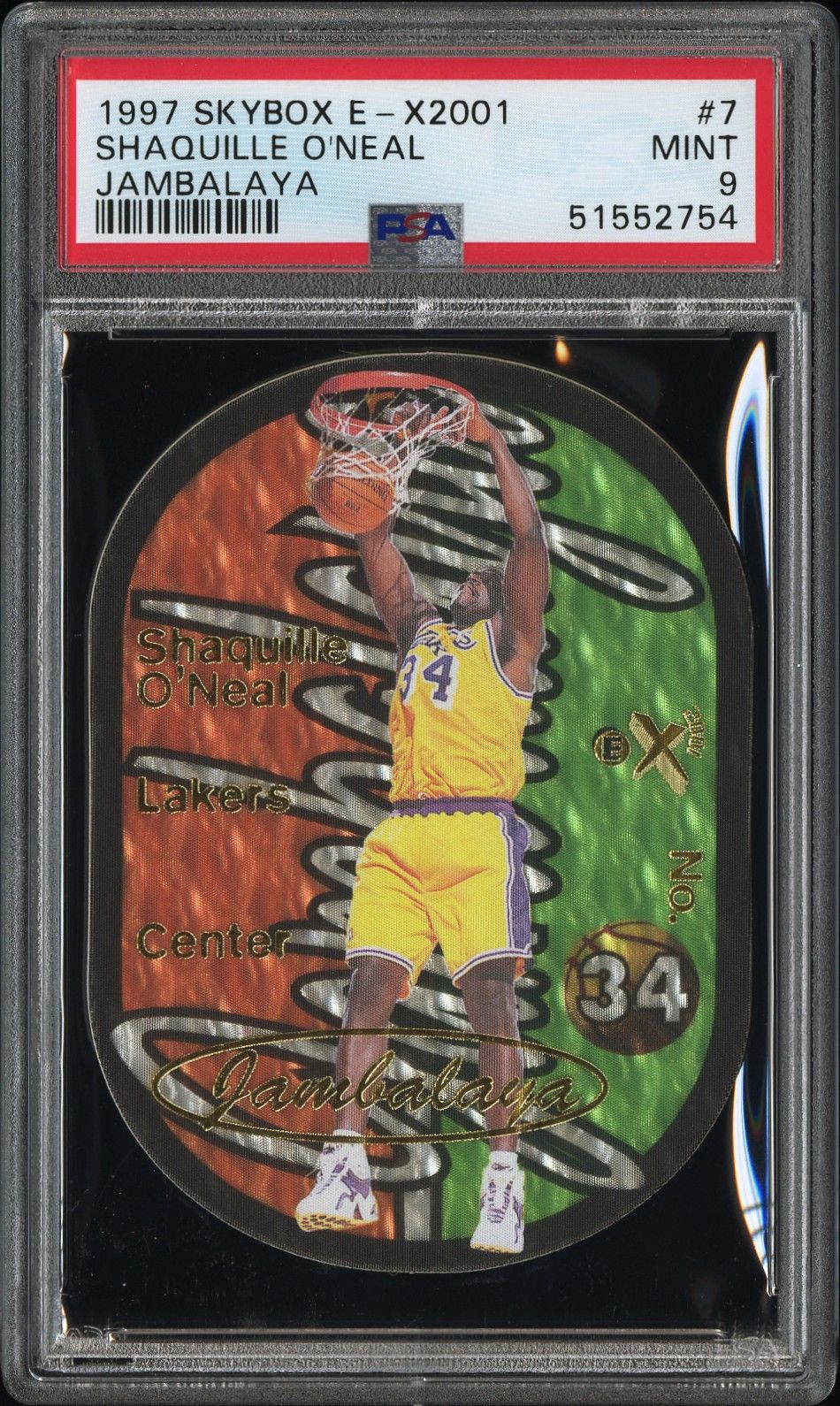 1997 SkyBox SKYBOX PREMIUM #240 Shaquille O'Neal front