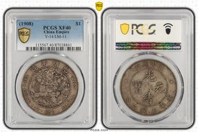 (1908) $1 Y-14 LM-11 XF40