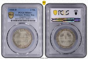 1930-D 3 Mk Zeppelin J-342 MS66+