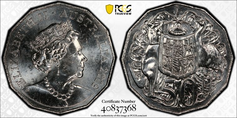 Cert 40837368 - Coin Image