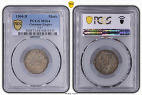 1904-D Mark J-17 MS64