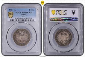 1907-A 2 Mk J-81 PR66CAM