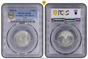 1939-A 2 Mk J-366 AU58