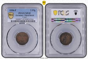 1936-F 2 Pfg J-362 XF45BN