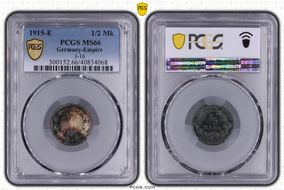 1915-E 1/2 Mk J-16 MS66
