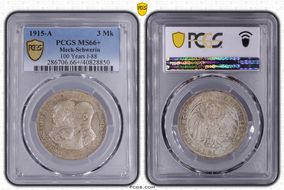 1915-A 3 Mk 100 Years J-88 MS66+