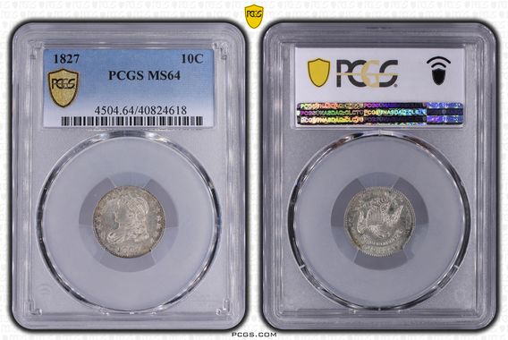 Cert 40824618 - Coin Image