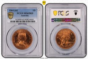 1964 (m) 1D MS65RD