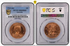 1964 (m) 1D MS65RD