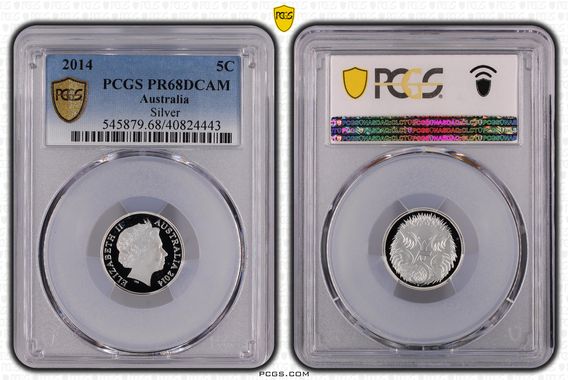 Cert 40824443 - Coin Image