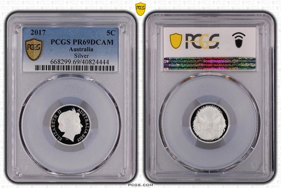 Cert 40824444 - Coin Image