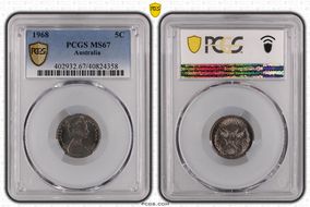 1968 5C MS67
