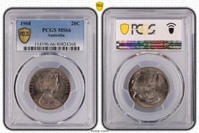 1968 20C MS66