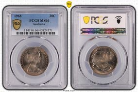 1968 20C MS66