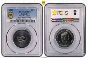 2020 20C AC/DC- T.N.T 45th Anniversary MS69