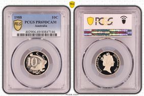 1988 10C PR69DCAM