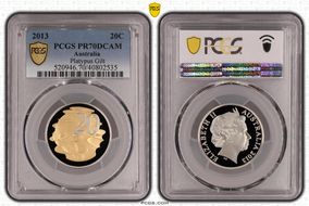 2013 20C Platypus - Partial Gilt PR70DCAM