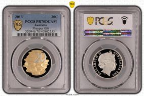 2013 20C Platypus - Partial Gilt PR70DCAM