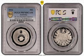 2016 50C 50 Yrs Decimal Currency PR70DCAM
