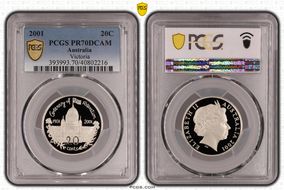 2001 20C Victoria PR70DCAM