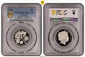 2001 20C Capital Territory PR70DCAM