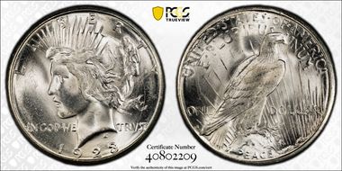 1923-S $1 MS65+ 