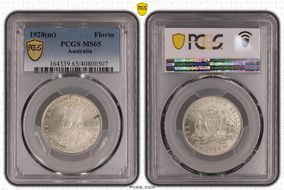 1928(m) Florin MS65