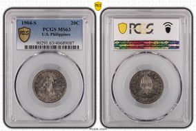 1904-S 20C MS63