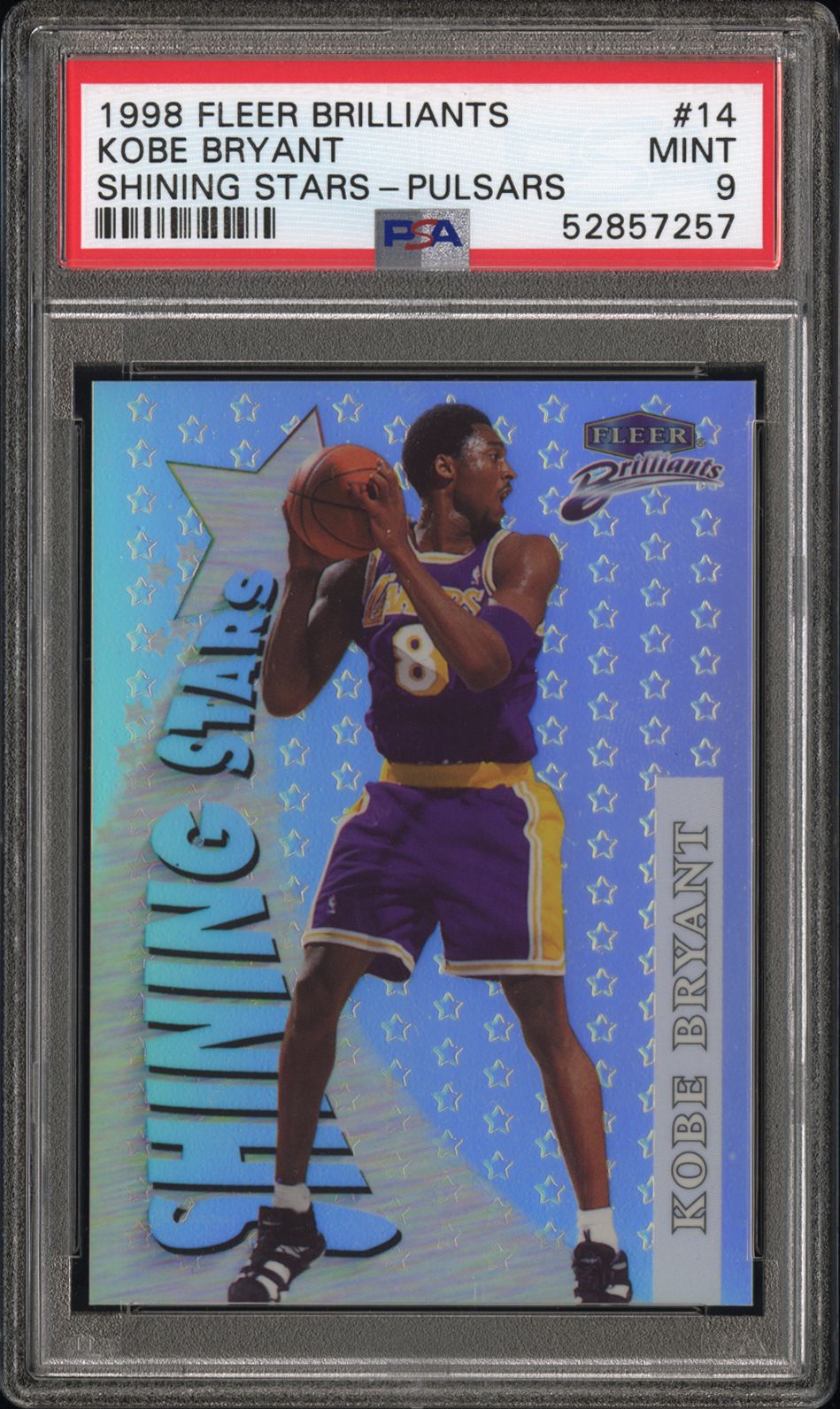 DominicColucci's 1998 Fleer Brilliants Kobe Bryant Shining Stars