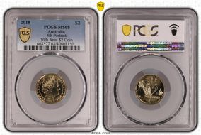 2018 $2 4th Portrait MS68