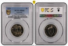 2021 $1 Plush Kangaroos - Baby Set MS66