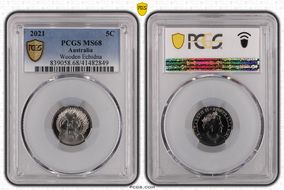 2021 5C Wooden Echidna - Baby Set MS68