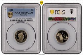2021 $2 PR70DCAM