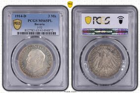 1914-D 3 Mk J-52 MS65PL