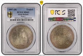1897 (B) Trade$ Prid-5 MS63