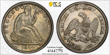 1854 50C WB-101 AU55