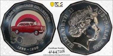 2016 50C Holden Heritage Colorized FE MS68