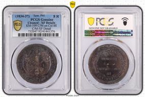 (1834-37) 8 R KM-109 C/M on Col 8R N1